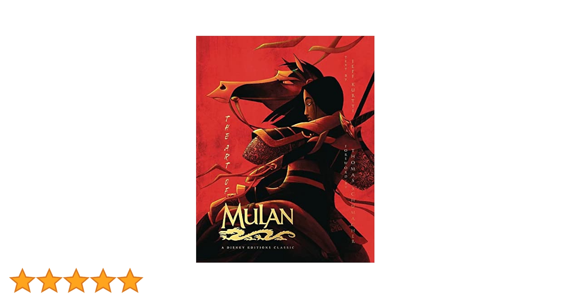 Art of Mulan　ムーラン　アートブック　ディズニー映画　設定資料集 Art of Mulan by Jeff Kurtti (1998, Hardcover) for sale
